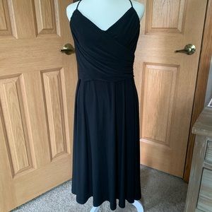 Nine West Black Knit Spaghetti Strap Dress